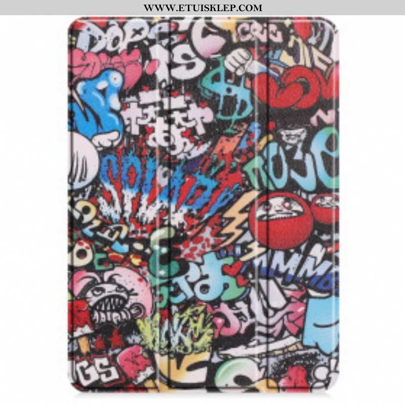 Etui Na Telefon do iPad Pro 11" (2022) Uchwyt Na Długopis Graffiti